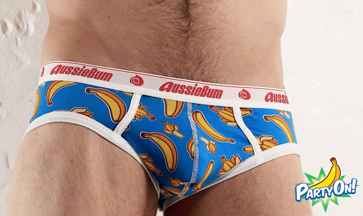 Slipy AussieBum Partyon Banana13